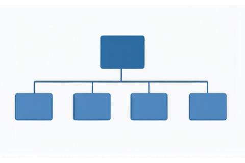 Example of a divisional organizational chart