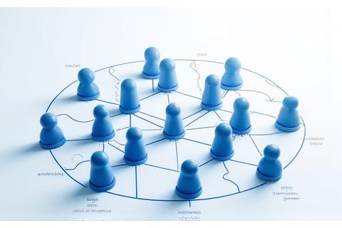 Example of a hybrid or flat organizational chart